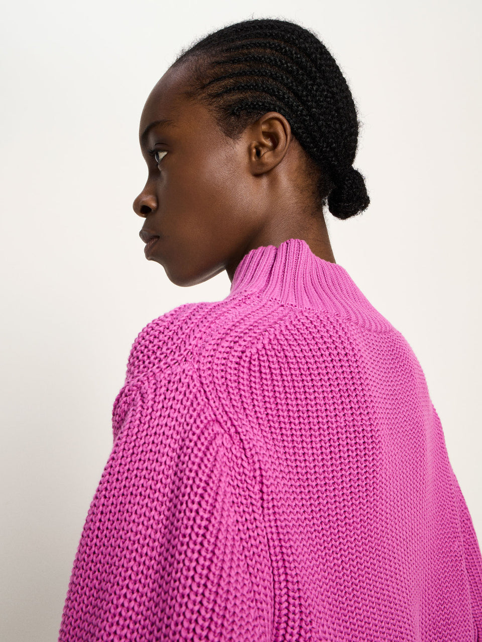 GROBSTRICKPULLOVER (GOTS) aus Bio-Baumwolle - diverse Farben