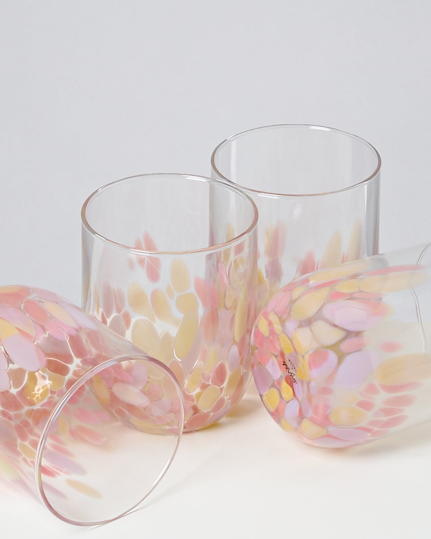 Glas Alegria drops groß - verschiedene Farben