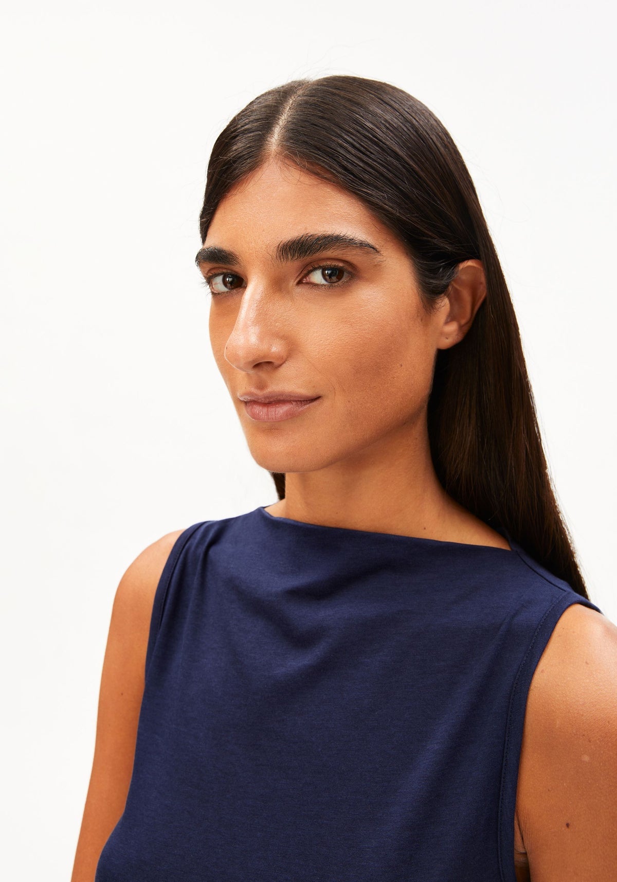 Top LAMINIAA - Tinted Navy