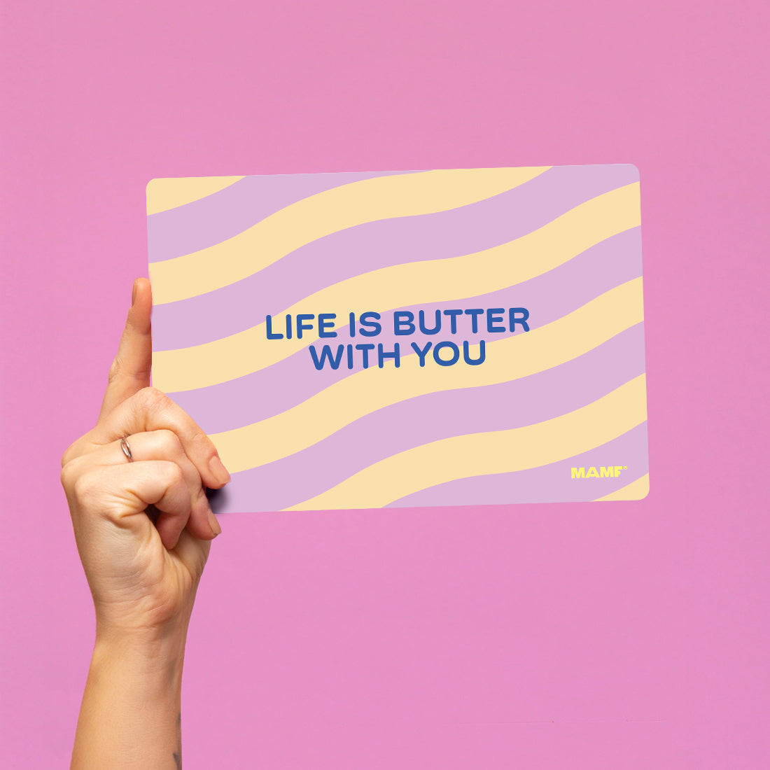 Frühstücksbrettchen, Life is Butter With You