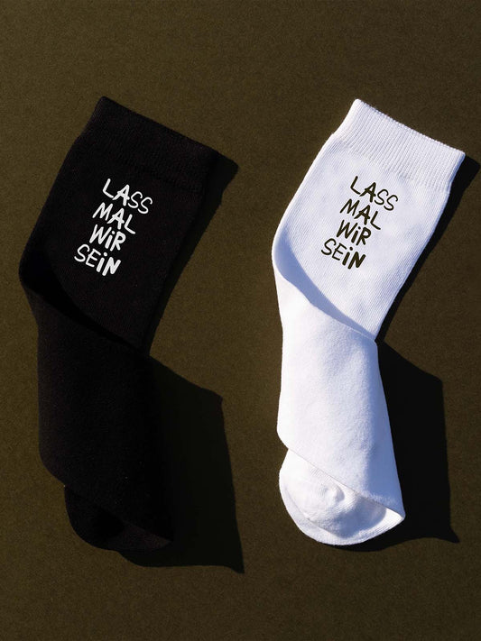Socken "Mach mal more less"