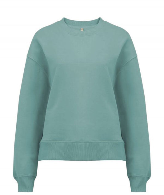 Sweatshirt "drop shoulder" aus Biobaumwolle