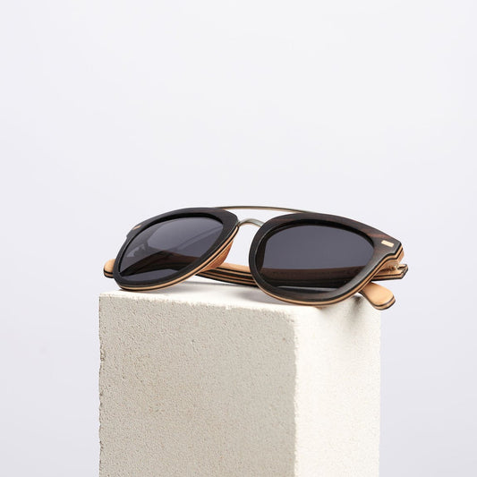 Fission - Holz-Sonnenbrille