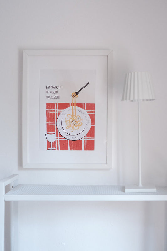 "Eat Spaghetti" Poster