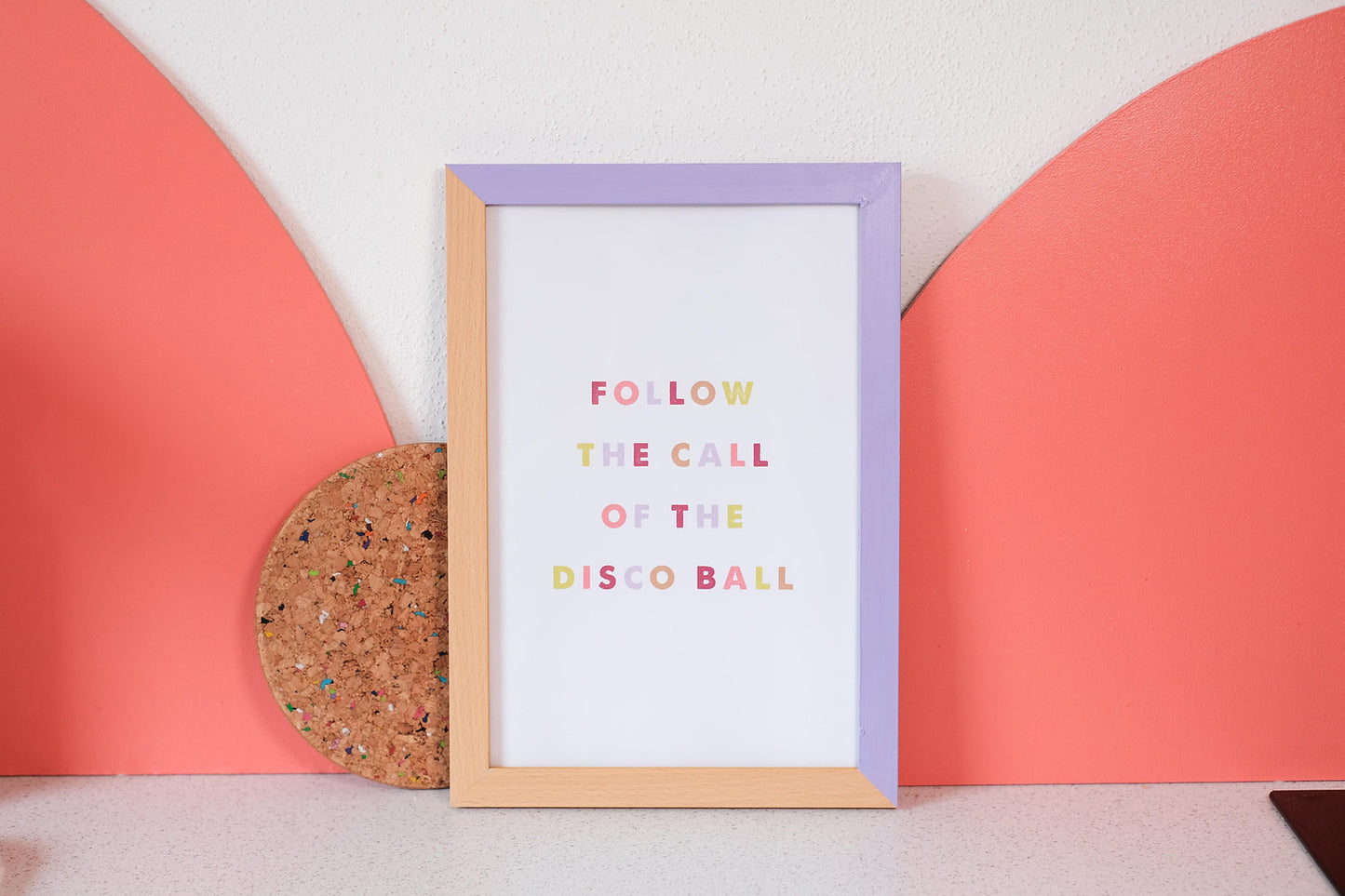 "Disco Ball" Poster