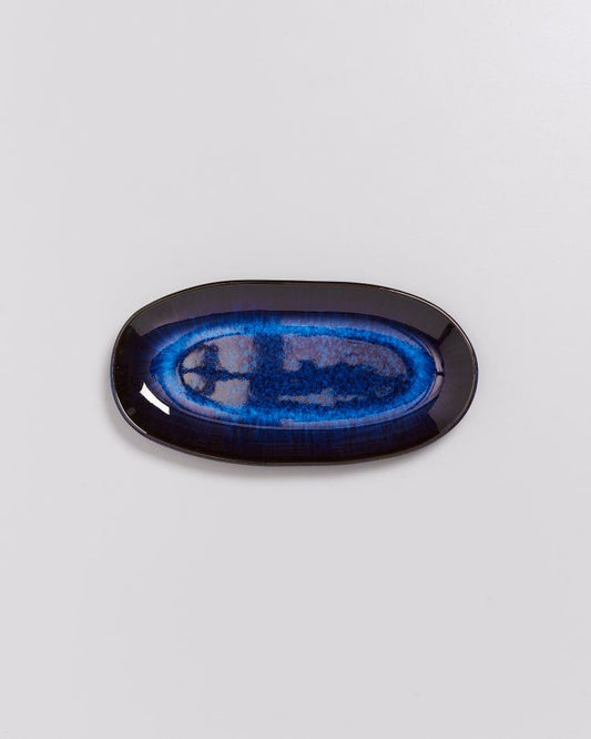 Servierplatte Melides M deepseablue