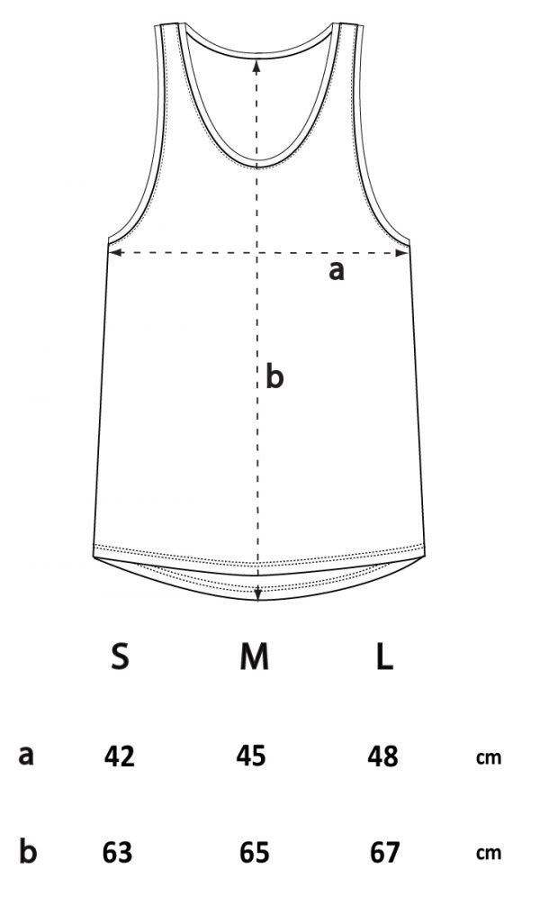 Tanktop T-Shirt aus Biobaumwolle